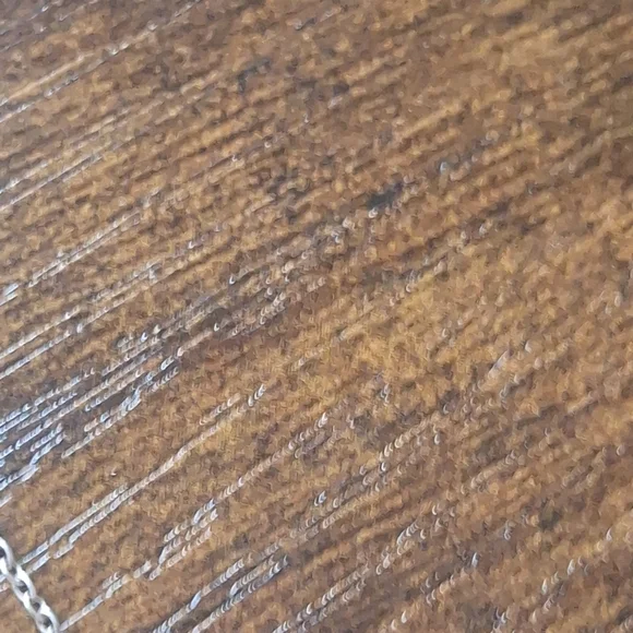 Elegant 925 Sterling Silver Necklace with Triple Disc Pendant - Picture 4 of 6